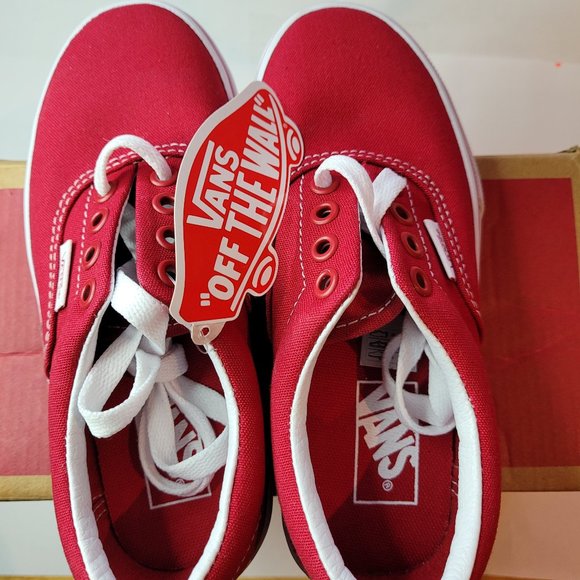 VANS ERA Racers edge RED size 12.5K - Picture 4 of 7